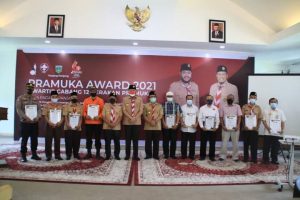 Pramuka Award 2021 Diberikan Pada 32 Penerima, Termasuk Kominfo Padang Panjang