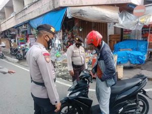 Operasi Yustisi Jaring 258 Warga Padang Panjang Tak Bermasker