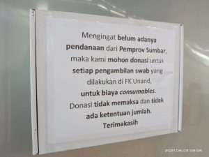 Meski Pemprov Sumbar Masa Bodoh, Labor Unand Tetap Bekerja Optimal