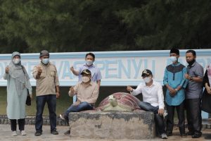 Wagub Audy Didampingi Wabup Pessel Kunjungi Petani di Amping Parak Sutera