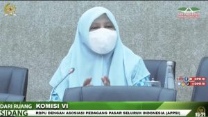 RDP dengan APPSI dan ASPARINDO, Nevi Zuairina Nevi Sampaikan Pentingnya Pembinaan Pedagang Pasar Dan Sinkronisasi dengan Program Pemerintah