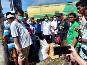 Bupati Pessel Rusma Yul Anwar dan Wabup Rudi Hariyansyah, Tinjau lokasi Kebakaran