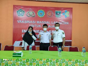 SMAN 1 Lengayang Gelar Vaksinasi Massal