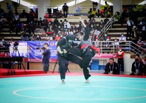 Pesilat Sumbar Taklukkan Pesilat Sumut