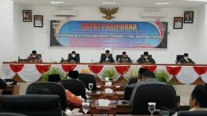 Paripurna Digelar, Bupati Sampaikan Tiga Ranperda kepada DPRD Tanah Datar