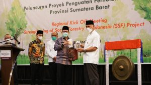 Gubernur Mahyeldi Dukung Proyek SSF untuk Tingkatkan kesejahteraan Masyarakat Sekitar Hutan