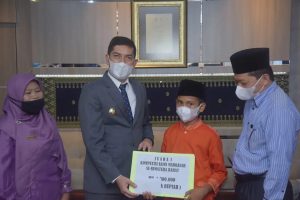 Juara 1 KSM Tingkat Provinsi Sumbar , Adli Juanda  Siswa  MIN 1 Sawahlunto Wakili  Sumbar Dalam Lomba Tingkat Nasional