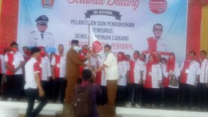 Ketua DPD PAPPRI Husin Daruhan Lantik dan Kukuhkan DPC Kota Padang