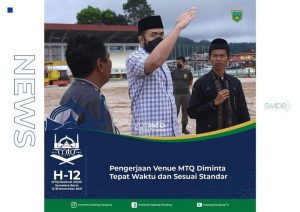 Wako Padang Panjang Tinjau Pengerjaan Venue MTQ, Tegas Minta Selesai Tepat Waktu dan Sesuai Standar