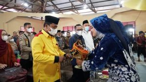 Bupati Eka putra Apresiasi Perantau Tanjung Barulak Dan Resmikan Gedung IKTAB Bersama Walikota Dumai