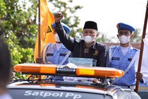 Juara Bertahan, Kafilah Tanah Datar Diarak Keliling Kota