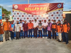 Gubernur Mahyeldi Buka Kejurda Volly Ball se Sumbar FKAN CUP 2021