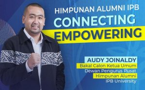 Bursa Ketua Umum Himpunan Alumni IPB, Wagub Sumbar Audy Joinaldy Siap Bersaing dengan Nama Beken Lain