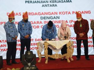 Pemko Padang Tanda Tangani MoU  Bersama PT Bank Negara Indonesia (Persero) Tbk Cabang Padang