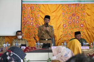 Bupati Safaruddin Dt Bandaro Rajo Buka Musrenbang RKPD Kecamatan Tahun Anggaran 2023
