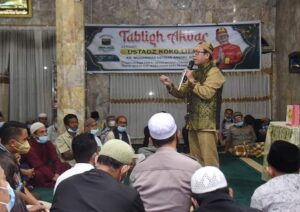 Ustadz Koko Liem Tabligh Akbar di Masjid Nur Taqwa Padang Panjang