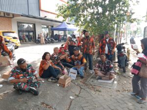 Laskar Merah Putih Lakukan Aksi Penggalangan Dana Korban Gempa Pasaman