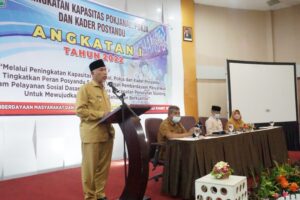 Tingkatkan Peran Strategis Untuk Pencegahan Stunting, Gubernur Mahyeldi Buka Pelatihan Kader Posyandu