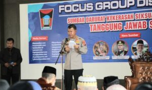 Kabid humas Polda Sumbar Hadiri FGD Bersama Jaringan Pemred Online