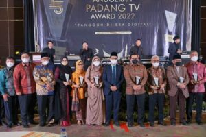 Menghadiri Padang TV Award, Wabup Harap Padang TV Tetap Berperan Mengedukasi Masyarakat