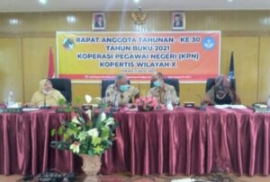 Evaluasi Perjalanan Usaha dan Kinerja Pengurus, KPN Kopertis Wilayah X Adakan RAT ke-30