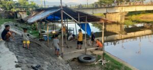 ASN Pemilik Warung Remang-remang Bongkar Sendiri Bangunanya Di Kawasan Pusaro Tunggul Hitam