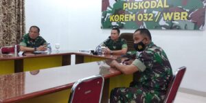 Danrem 032/Wbr Hadiri Pencanangan Program TNI AD Manunggal Air Bersih