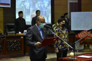 Ketua DPRD Sumbar Supardi “Lewakan” Asra Faber Sebagai PAW Rinaldi