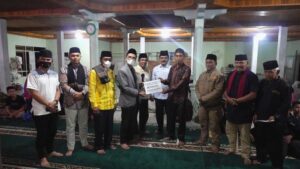 Putaran Ke-11 Safari Ramadhan 1443 H,  Bupati Kunjungi Mesjid Mukhlisin, Koto Tinggi