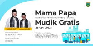 Satu-satunya di Sumbar, Pemko Fasilitasi Mudik Gratis Bagi Mahasiswa