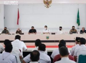 Bahas Kondisi Kekinian, Pemko Padang Panjang Gelar Rakor Bersama Forkopimda