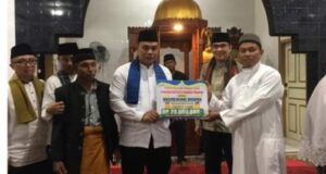 Diketuai Wawako Asrul, Tim II Safari Ramadan Kunjungi Masjid Nurul Huda