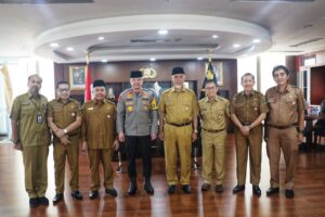 Halal bi halal ala Gubernur Mahyeldi, Kunjungi Forkopimda Satu Persatu