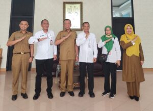 Bupati PesselTerima Kunjungan Kementrian Desa, PDT Dan Transmigrasi