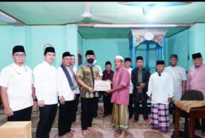 DIPIMPIN BUPATI,TIM TSR KABUPATEN KUNJUNGI MESJID AT TAQWA KOTO SALAK