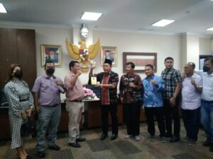 Bapemperda DPRD Sumbar Terima Bapemperda Kabupaten Toba Sumut