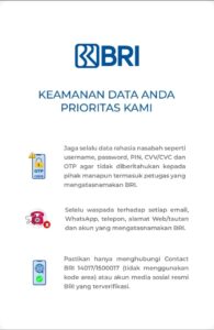 Marak Upaya Penipuan Perbankan, BRI Imbau Masyarakat Jaga Kerahasiaan Data & Password