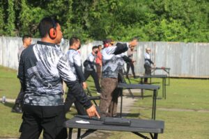 Kejuaraan Menembak Polda Sumbar dalam rangka Hari Bhayangkara ke 76