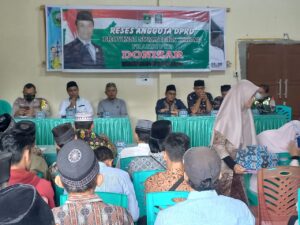 Anggota Komisi V DPRD Sumbar Donizar Sambangi Konstituen