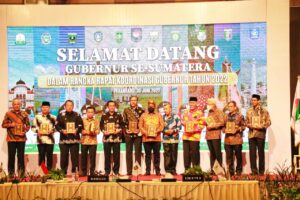 Rakor Gubernur Se- Sumatera, Gubernur Mahyeldi Sampaikan 4 Usulan Rencana Terintegrasi di Sumatera