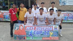 Menciptakan Kaula Muda Sehat Dan Cerdas,Anggota DPR-RI Fraksi PKS Nevi Zuairina Adakan Turnamen Futsal di Pasaman