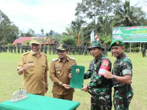 Gubernur Sumbar Buka TMMD 114 di Lintau Buo Utara, Tanah Datar