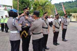 Kapolres Pesisir Selatan Gelar Sertijab Wakapolres dan Kapolsek BAB Tapan