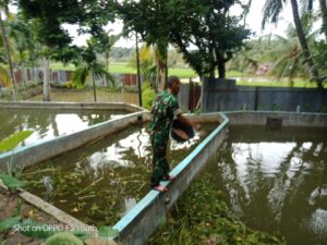 Anggota Babinsa Koramil 02/Sri Limau Punya Usaha Sampingan