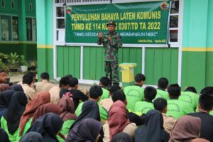 Satgas TMMD Ke- 114 Adakan Sosialisasi Kepada Siswa Muhammadiyah