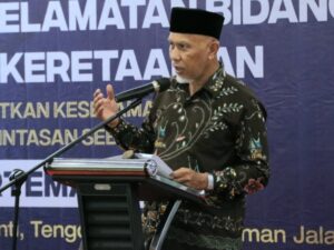 Minimalisir Kecelakaan Perlintasan Sebidang Kereta Api, Gubernur Sumbar: Optimalkan Jalan Inspeksi