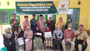 Baznas Dharmasraya Salurkan Bantuan Berobat dan Pendamping Rumah Sakit Kepada Warga Kurang Mampu