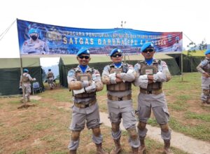 Tiga Personil Polda Sumbar Perkuat Pasukan PBB