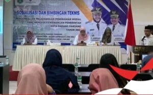 42 UMKM di Padang Panjang Ikuti Bimtek dan Sosialisasi Pengendalian Penanaman Modal