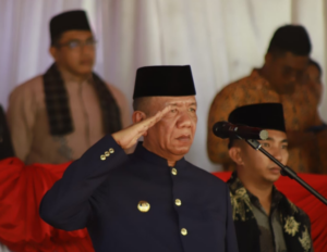 Upacara Pengibaran Bendera Merah Putih Pada HUT Ke-77 Kemerdekaan RI di Painan Berlangsung Khidmat